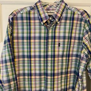 Barbour button down shirt